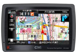 トライウインTRYWIN製　ワンセグ内臓　コンパクトPND X600 